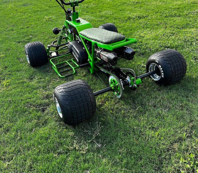 Illusion Green Ice Quad Bikes